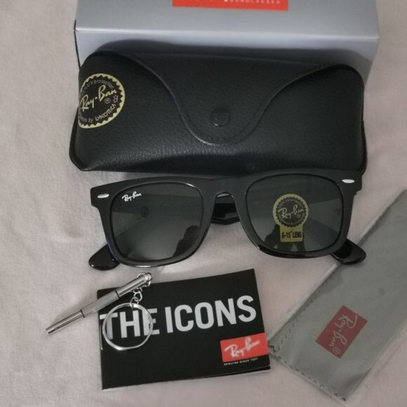 Ray Ban Original Wayfarer Large Lenses 54mm RB2140 - Picture 7 of 7